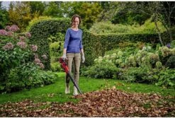 Souffleur à Batterie Universel Einhell GE-UB 18/250 Li E Solo Power X-Change (18 V - Vitesse De L'air 250 Km/h - Tube 3 Pièces - Contrôle De Vitesse électrique Avec Affichage LED - Sans Batterie) -Vendite Pelouse Pro 1200x812