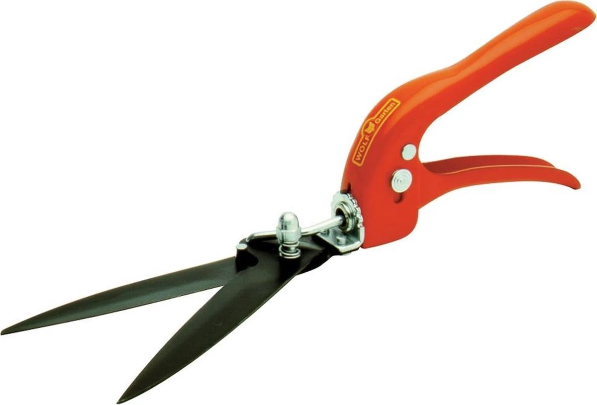 WOLF-Garten Grass Shears Classic Ri-T - 180⁰ Ciseaux Rotatifs à Lames - Anti-adhérents - Lames Courbes - 2 Faces Rectifiées 4 WOLF-Garten Grass Shears Classic Ri-T - 180⁰ Ciseaux Rotatifs à Lames - Anti-adhérents - Lames Courbes - 2 Faces Rectifiées – Image 4