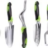 Ensemble D' Outils De Jardin - 5 Pièces - Jardinage - Pelle à Plantes - Pelle De Jardin - Râteau De Jardin - Fourche De Jardin - Ramasse-herbe