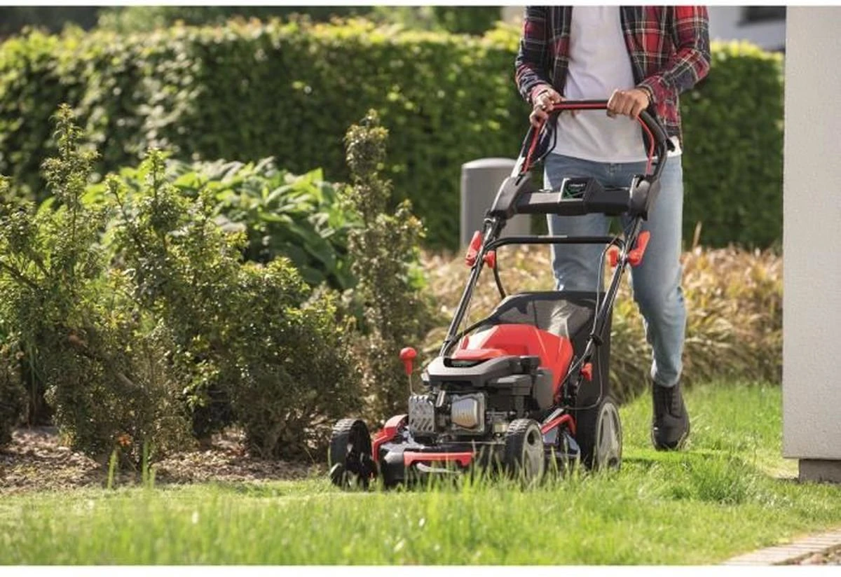 Scheppach - Tondeuse Thermique Autotractée à Démarrage électrique MS173-51 E - 51 Cm - 173cc 2 Scheppach - Tondeuse Thermique Autotractée à Démarrage électrique MS173-51 E - 51 Cm - 173cc – Image 2