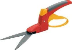 Cisailles à Gazon WOLF-Garten Comfort Ri-LL - Lames De Cisaillement Rotatives à 180 ° - 30% D'effort En Moins - Poignée Confortable