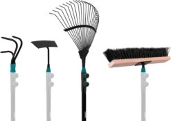 Ensemble D'outils De Outils De Jardin VONROC 4 En 1, Système V- Fix , Avec Râteau à Feuilles, Balai, Houe Et Cultivateur - Acier Enduit De Poudre 11 Ensemble D'outils De Outils De Jardin VONROC 4 En 1, Système V- Fix , Avec Râteau à Feuilles, Balai, Houe Et Cultivateur - Acier Enduit De Poudre -Vendite Pelouse Pro 1200x857 1