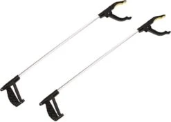 8x Pinces à Déchets Universelles / Aides à La Préhension Avec Aimant 75 Cm - Pinces à Déchets Avec Poignée De Serrage