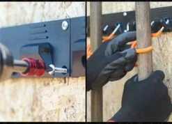 TURAKOS Support Pour Outils De Jardin, 4 X 40 Cm, Support Mural Avec Revêtement En Caoutchouc Antidérapant, Suspension D'outils De Jardin Pour Garage, Abri à Outils, Cave -Vendite Pelouse Pro 1200x867 1