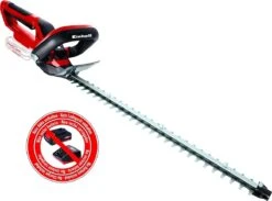 Taille-haie à Batterie Einhell 18 V - Longueur De Coupe: 55 Cm - Sans Batterie Ni Chargeur