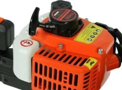 Taille-haie Kibani Essence - Moteur 2 Temps 22,5 Cc / 0,8 Cv - Sécateur Extra , Gants Et Huile 2T - Longueur De Lame 55 Cm - 5 Positions Réglables -Vendite Pelouse Pro 1200x890