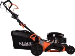 Tondeuse Thermique Kibani - Moteur 4 Temps 196 Cm3 / 4,7 CV - Largeur De Coupe 53 Cm - 8 Hauteurs De Coupe Réglables - Incl. 62L Collector - Fonction Mulching -Vendite Pelouse Pro 1200x892 1