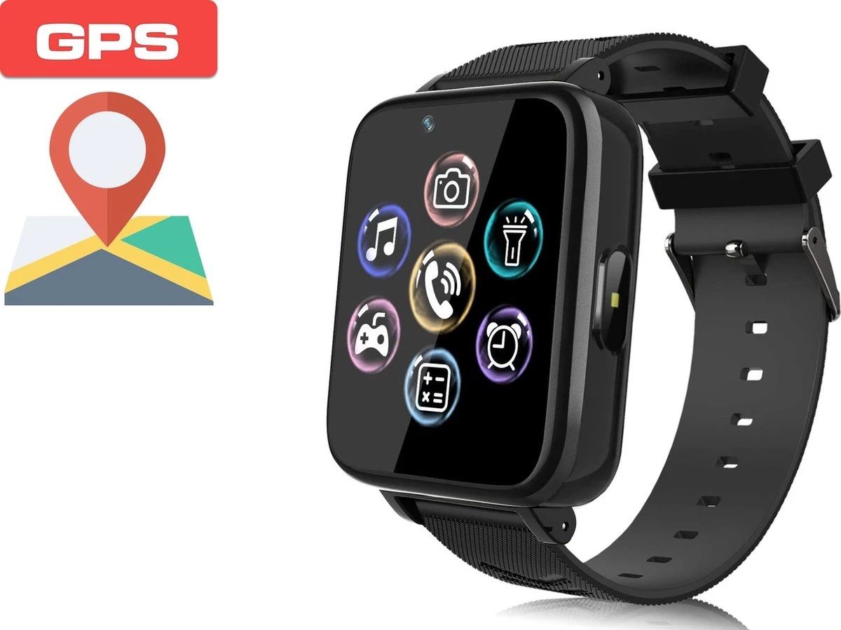 Cadeau FÊTE DES PÈRES - Cadeaux Papa - Smartwatch Avec GPS Pour Enfants, Montre Téléphone Pour Filles Et Garçons, écran Tactile Avec Lecteur De Musique, Jeux, Appareil Photo, Lampe De Poche Et Réveil, Smartwatch Pour 3 Cadeau FÊTE DES PÈRES - Cadeaux Papa - Smartwatch Avec GPS Pour Enfants, Montre Téléphone Pour Filles Et Garçons, écran Tactile Avec Lecteur De Musique, Jeux, Appareil Photo, Lampe De Poche Et Réveil, Smartwatch Pour – Image 3