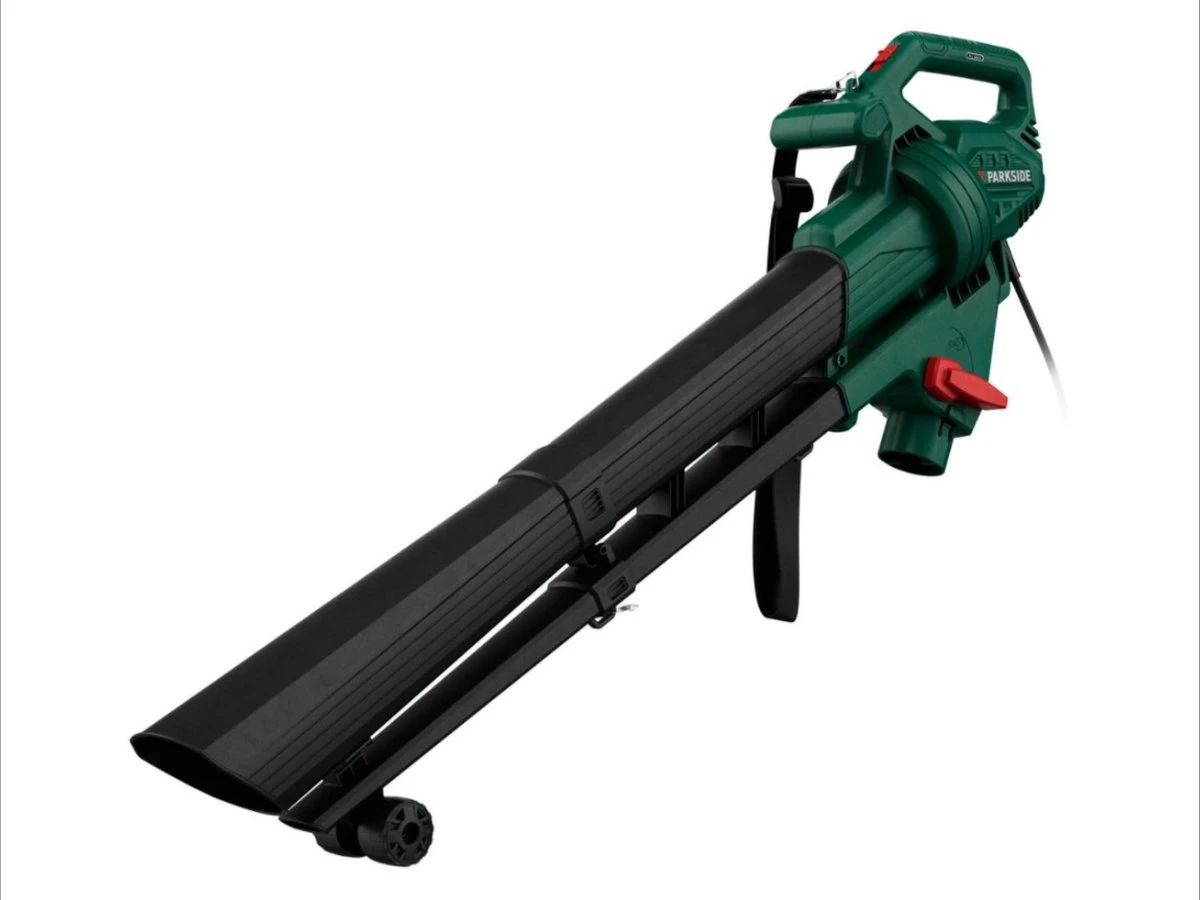 Aspirateur/souffleur à Feuilles électrique PARKSIDE® - 3-en-1 : Ventilateur Puissant, Aspirateur Efficace Et Fonction De Broyage Intégrée 3 Aspirateur/souffleur à Feuilles électrique PARKSIDE® - 3-en-1 : Ventilateur Puissant, Aspirateur Efficace Et Fonction De Broyage Intégrée – Image 3