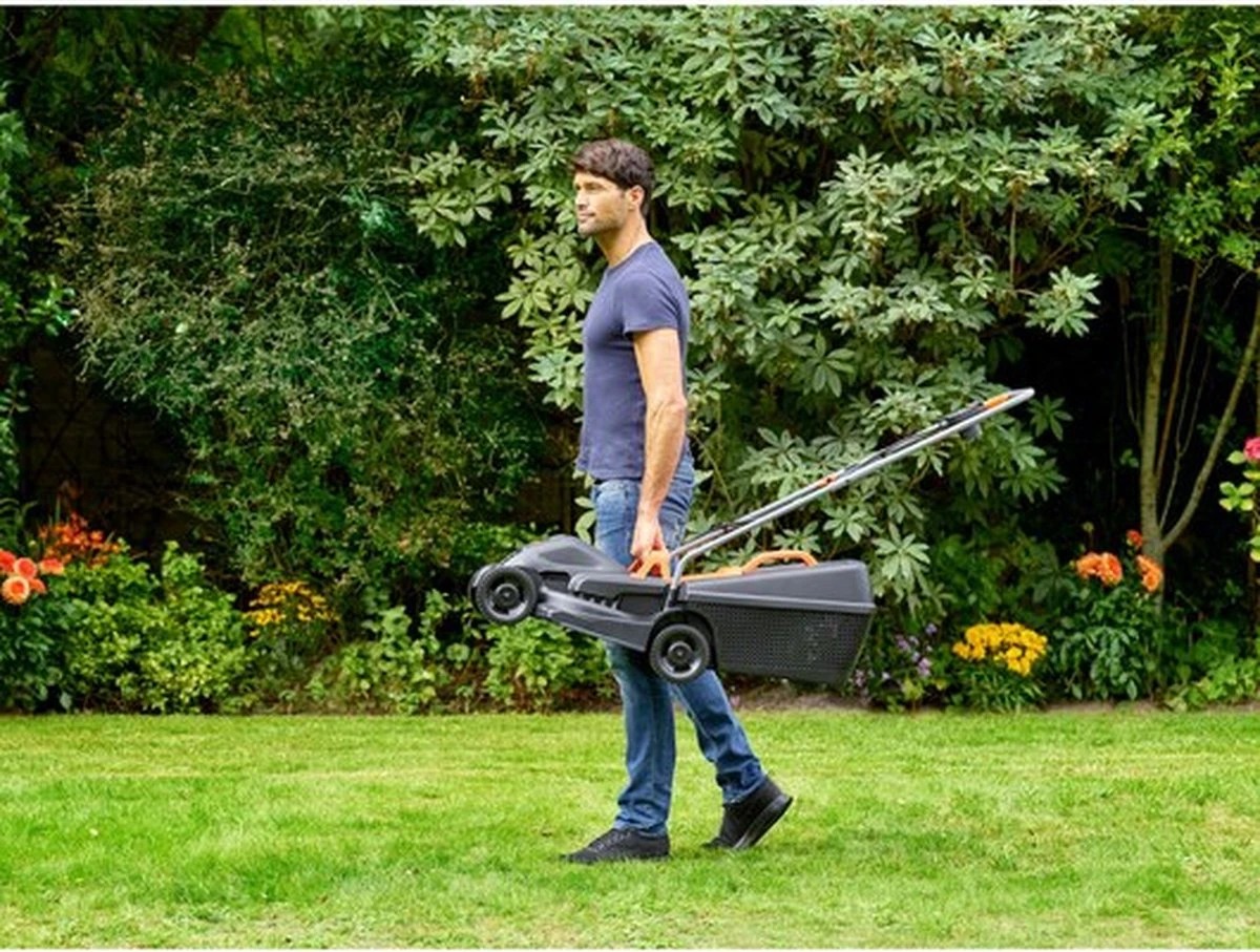 Black & Decker Black & Decker BEMW351-QS Tondeuse à Gazon Marcher Derrière Un Tracteur Tondeuse Noir, Orange 6 Black & Decker Black & Decker BEMW351-QS Tondeuse à Gazon Marcher Derrière Un Tracteur Tondeuse Noir, Orange – Image 6