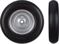 Roue De Brouette Relaxdays 4.80 4.00-8 - Roue De Secours - Pneu En Caoutchouc - Chariot De Roue De Diable Noir-gris -Vendite Pelouse Pro 1200x908 4