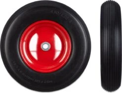 Roue De Brouette Relaxdays 4.80 4.00-8 - Roue De Secours - Pneu En Caoutchouc - Roue De Diable Chariot à Main Noir -Vendite Pelouse Pro 1200x908 5