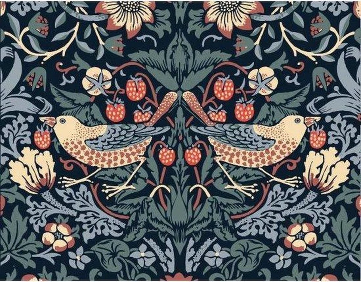 Briers Strawberry Thief - Ensemble De Travail De Jardin - Bottes En Caoutchouc - Gants De Gants De Jardin - Genouillère - Taille 8/42 |Paquet 6 Briers Strawberry Thief - Ensemble De Travail De Jardin - Bottes En Caoutchouc - Gants De Gants De Jardin - Genouillère - Taille 8/42 |Paquet – Image 6