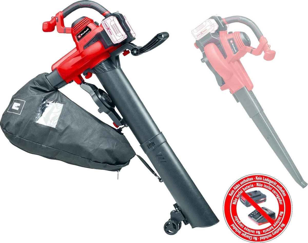Einhell GE-CL 36/230 Li E Carbon Brushless SOLO Battery Souffleuse à Feuilles / Aspirateur 2 Einhell GE-CL 36/230 Li E Carbon Brushless SOLO Battery Souffleuse à Feuilles / Aspirateur – Image 2