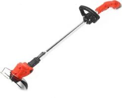 Brosse De Désherbage électrique Drillpro - Coupe-herbe Réglable - Set Complet De Tondeuse à Gazon - Haute Qualité - Avec Lames