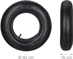 Pneu De Brouette Relaxdays Avec Chambre à Air - Pneu Pneumatique Avec Profil - 4.00-8 - Pneus De Rechange -Vendite Pelouse Pro 1200x969 1