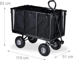 Pneumatiques De Charrette à Bras Relaxdays - 500 Kg - Chariot De Transport - Chariot De Jardin - Grande Charrette à Bras 11 Pneumatiques De Charrette à Bras Relaxdays - 500 Kg - Chariot De Transport - Chariot De Jardin - Grande Charrette à Bras -Vendite Pelouse Pro 1200x984 59