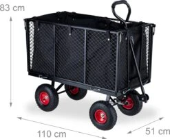 Pneumatiques Pour Charrette à Bras Relaxdays - 500 Kg - Charrette à Bras - Grande Charrette De Jardin - Charrette à Bras En Acier 11 Pneumatiques Pour Charrette à Bras Relaxdays - 500 Kg - Charrette à Bras - Grande Charrette De Jardin - Charrette à Bras En Acier -Vendite Pelouse Pro 1200x984 60