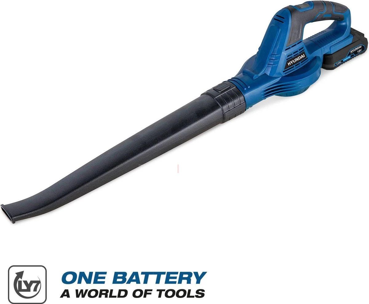 Souffleur De Feuilles à Batterie Hyundai 20V (sans Batterie Ni Chargeur) - Vitesse De L'air 190 Km/h 1 Souffleur De Feuilles à Batterie Hyundai 20V (sans Batterie Ni Chargeur) - Vitesse De L'air 190 Km/h