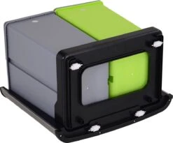 HOMCOM Poubelle Système De Séparation Des Déchets Poubelle Avec Capteur 72 L 3 Compartiments Acier Inoxydable Argent 851-018 14 HOMCOM Poubelle Système De Séparation Des Déchets Poubelle Avec Capteur 72 L 3 Compartiments Acier Inoxydable Argent 851-018 -Vendite Pelouse Pro 1200x998