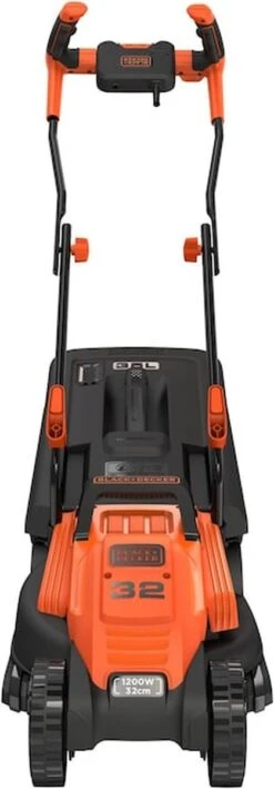 Black & Decker Black & Decker BEMW451BH-QS Tondeuse à Gazon Marcher Derrière Un Tracteur Tondeuse Secteur Noir, Orange -Vendite Pelouse Pro 418x1200