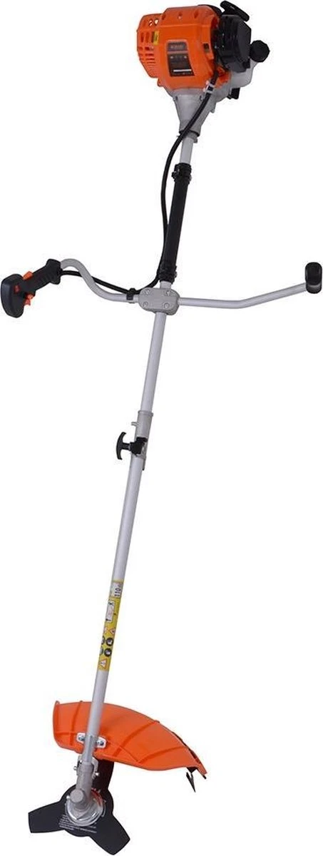 Tondeuse Kibani Edge - Débroussailleuse Essence - Moteur 4 Temps 31cc / 1,09 CV - Incl. Lame à 3 Dents, Sangle Et Tête De Fil 3 Tondeuse Kibani Edge - Débroussailleuse Essence - Moteur 4 Temps 31cc / 1,09 CV - Incl. Lame à 3 Dents, Sangle Et Tête De Fil – Image 3