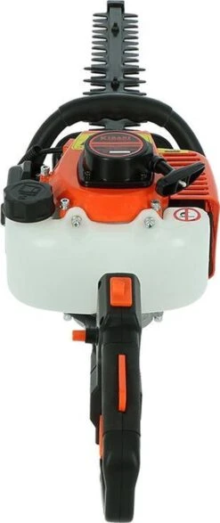 Taille-haie Kibani Essence - Moteur 2 Temps 22,5 Cc / 0,8 Cv - Sécateur Extra , Gants Et Huile 2T - Longueur De Lame 55 Cm - 5 Positions Réglables -Vendite Pelouse Pro 505x1200