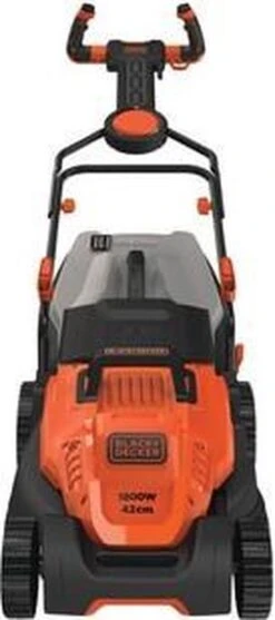 Black & Decker Black & Decker BEMW481ES Tondeuse à Gazon Poussée Secteur Orange -Vendite Pelouse Pro 532x1200