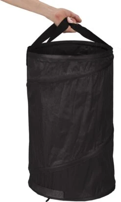 Relaxdays Pop Up Sac à Déchets De Jardin - Lot De 2 - Sac De Jardin 120 L - Noir - Sac à Mauvaises Herbes - Sac à Feuilles -Vendite Pelouse Pro 724x1200