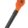 Black & Decker Souffleuse à Feuilles BLACK+DECKER GWC1820PC-QW - Faible Bruit - 18V - Vitesse De Soufflage 209 Km / H