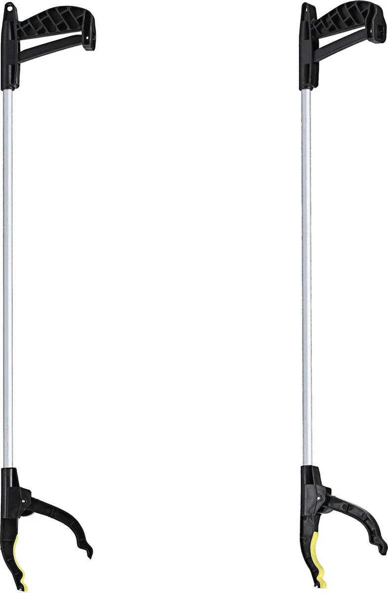 12x Pièces De Pince à Déchets/aide à La Prise Avec Aimant 75 Cm - Pince à Litière Avec Poignée De Serrage 1 12x Pièces De Pince à Déchets/aide à La Prise Avec Aimant 75 Cm - Pince à Litière Avec Poignée De Serrage