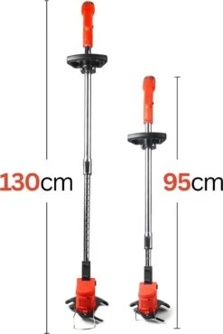 Brosse De Désherbage électrique Drillpro - Coupe-herbe Réglable - Set Complet De Tondeuse à Gazon - Haute Qualité - Avec Lames -Vendite Pelouse Pro 801x1200 2