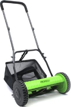 Tondeuse à Cylindre Teien 30cm - Tondeuse à Main Avec Bac De Ramassage 18L + Hauteur De Coupe Réglable Opvang