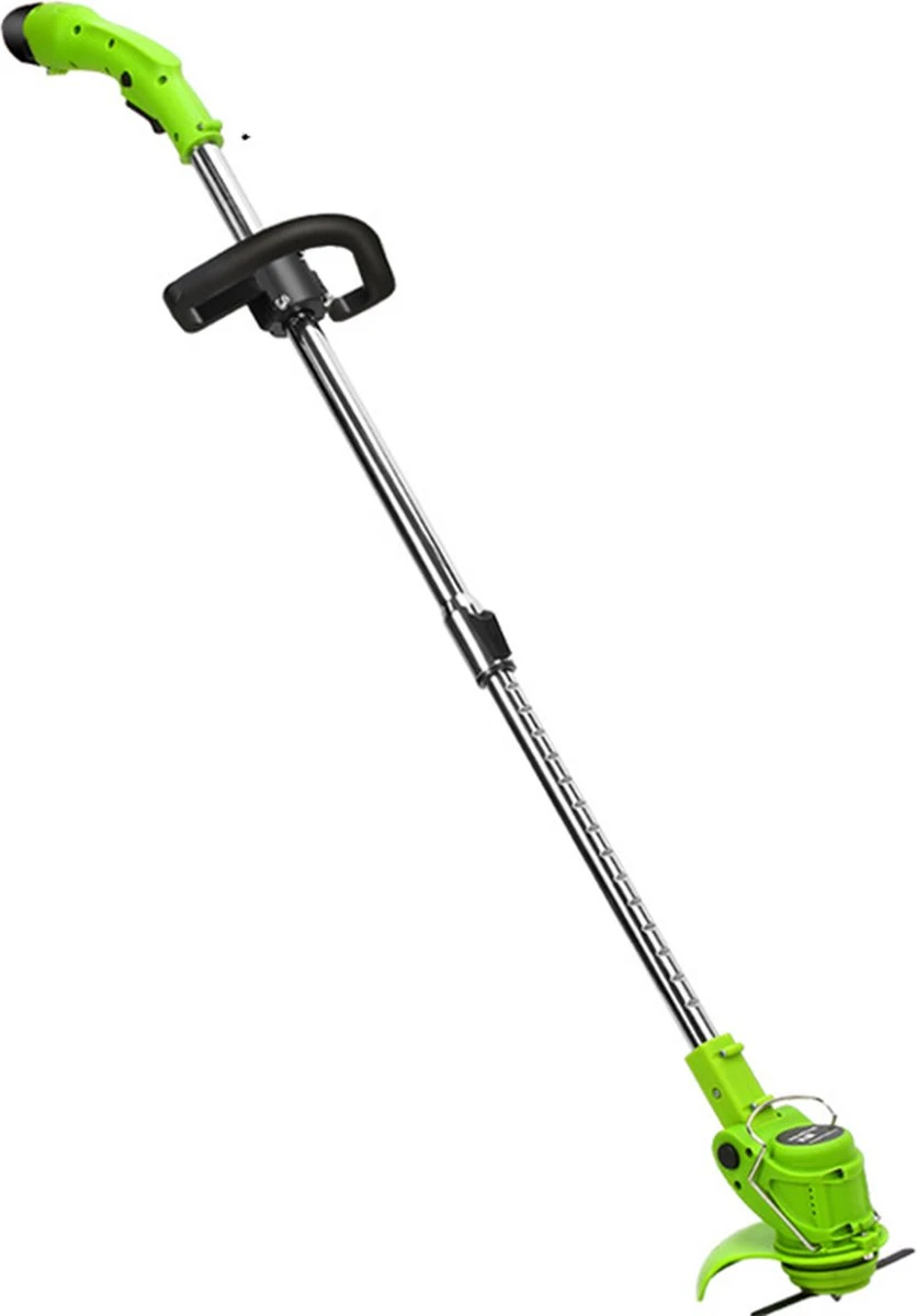 Tondeuse à Gazon Drillpro - Tondeuses à Tondeuses à Gazon - Électrique Portable - 450W 12V - Avec Poignée Réglable Et 2 Piles - Vert 7 Tondeuse à Gazon Drillpro - Tondeuses à Tondeuses à Gazon - Électrique Portable - 450W 12V - Avec Poignée Réglable Et 2 Piles - Vert – Image 7
