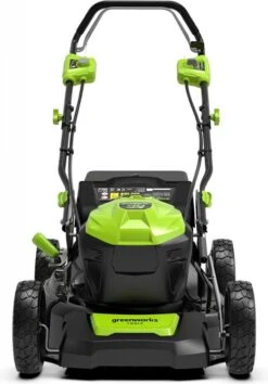 Tondeuse à Batterie Greenworks 40 Volt Avec Batteries Et Chargeur GD40LM46SPK4X -Vendite Pelouse Pro 838x1200