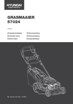 Tondeuse à Gazon Automotrice Hyundai Moteur à Essence De 196 Cm3 Avec Démarrage électrique - Tondeuse / Tondeuse à Moteur Largeur De Coupe De 508 Mm Avec Vitesse Et Hauteur De Coupe Réglables -Vendite Pelouse Pro 846x1200 1
