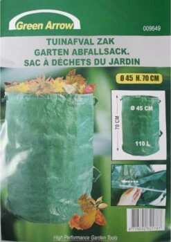 Benson Jardin Sac Déchets Heavy Duty 110 Litres - 70x45cm | Sac Poubelle | Grand Sac Pour Stocker Les Feuilles, Les Branches Et Les Déchets -Vendite Pelouse Pro 848x1200 3