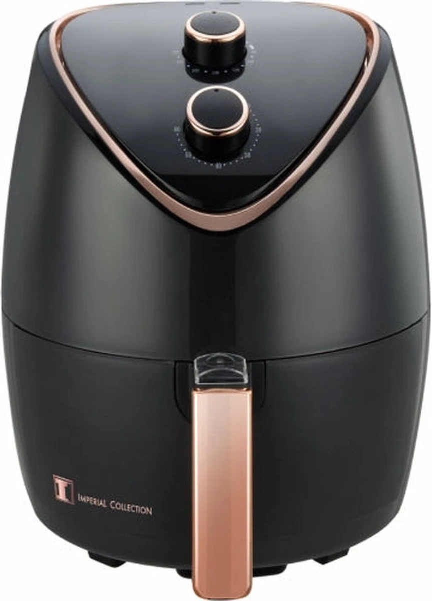 Imperial Collection 1400W Friteuse à Air Sans Huile De Taille Familiale Avec Commande Rotative Manuelle 2 Imperial Collection 1400W Friteuse à Air Sans Huile De Taille Familiale Avec Commande Rotative Manuelle – Image 2