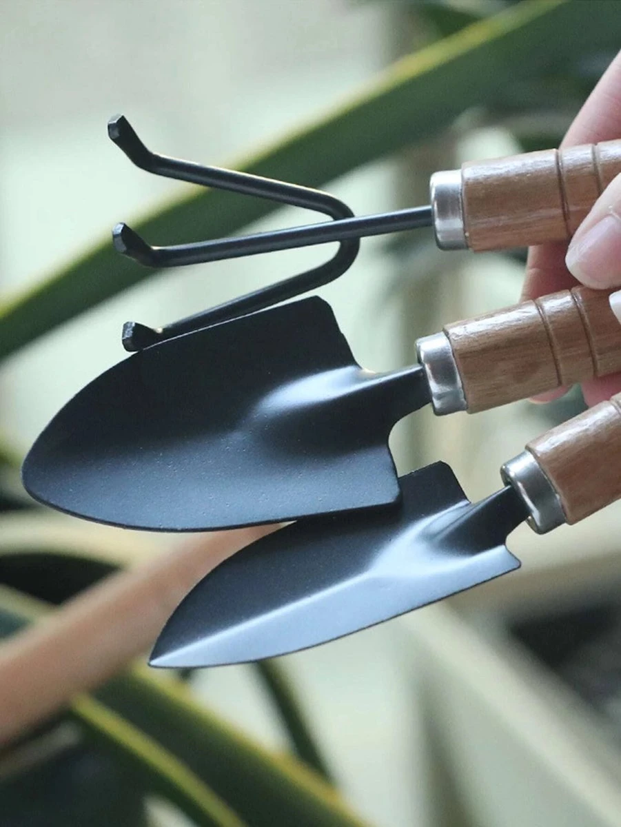 Waledano® Set Outils De Jardin 3 Pièces - Convient Pour Le Jardinage - Plantation - Mini Truelle, Râteau Et Planteur - Attention Mini Set 2 Waledano® Set Outils De Jardin 3 Pièces - Convient Pour Le Jardinage - Plantation - Mini Truelle, Râteau Et Planteur - Attention Mini Set – Image 2