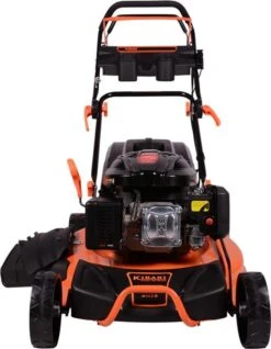 Tondeuse Thermique Kibani - Moteur 4 Temps 196 Cm3 / 4,7 CV - Largeur De Coupe 53 Cm - 8 Hauteurs De Coupe Réglables - Incl. 62L Collector - Fonction Mulching -Vendite Pelouse Pro 933x1200