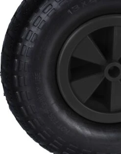 Roue De Brouette Relaxdays 4.00-6 - Caoutchouc - Noir - Pneu De Brouette Anti-crevaison - Roue De Secours 14 Roue De Brouette Relaxdays 4.00-6 - Caoutchouc - Noir - Pneu De Brouette Anti-crevaison - Roue De Secours -Vendite Pelouse Pro 945x1200 5