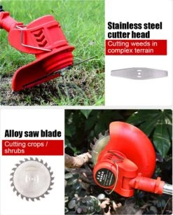 Tondeuse à Gazon DrillPro - Coupe- Coupe-herbe électriques - Tondeuse à Gazon - Tondeuse à Gazon - Sans Fil - Poignée Réglable - Avec 2 Piles Et Chargeur - Pour Tailler La Pelouse De Jardin - Rouge 28 Tondeuse à Gazon DrillPro - Coupe- Coupe-herbe électriques - Tondeuse à Gazon - Tondeuse à Gazon - Sans Fil - Poignée Réglable - Avec 2 Piles Et Chargeur - Pour Tailler La Pelouse De Jardin - Rouge -Vendite Pelouse Pro 966x1200